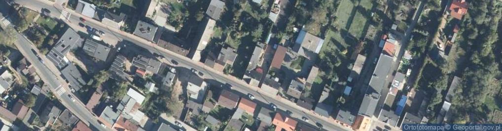 Zdjęcie satelitarne Dworcowa ul.