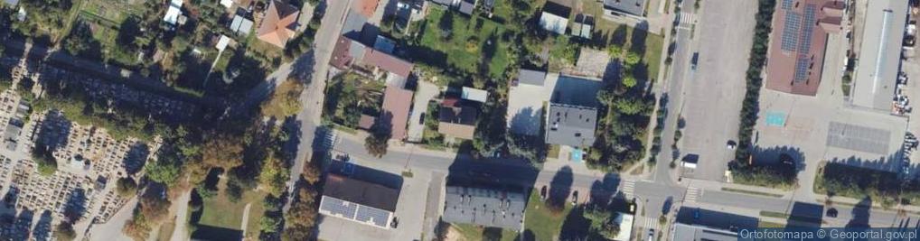 Zdjęcie satelitarne Dworcowa ul.