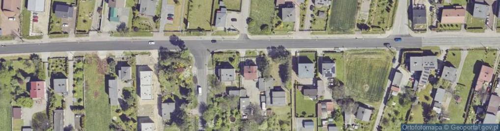 Zdjęcie satelitarne Dworcowa ul.