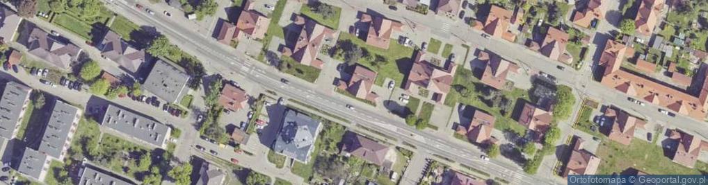Zdjęcie satelitarne Dworcowa ul.