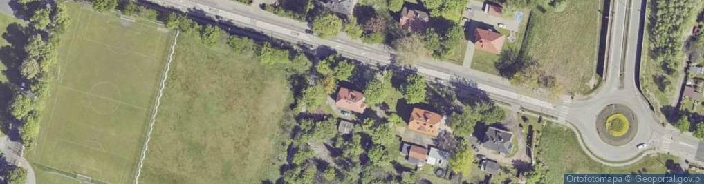 Zdjęcie satelitarne Dworcowa ul.