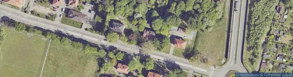 Zdjęcie satelitarne Dworcowa ul.
