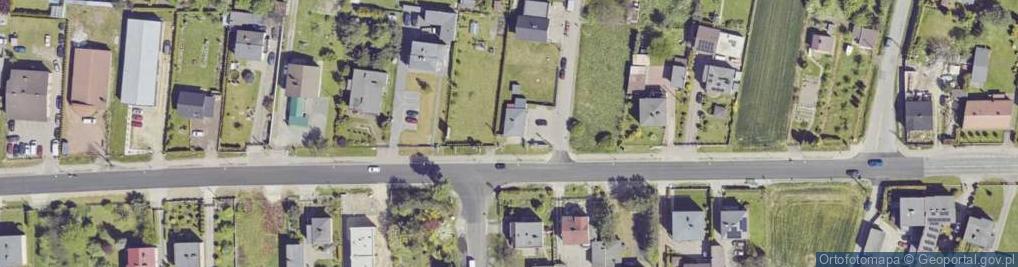 Zdjęcie satelitarne Dworcowa ul.