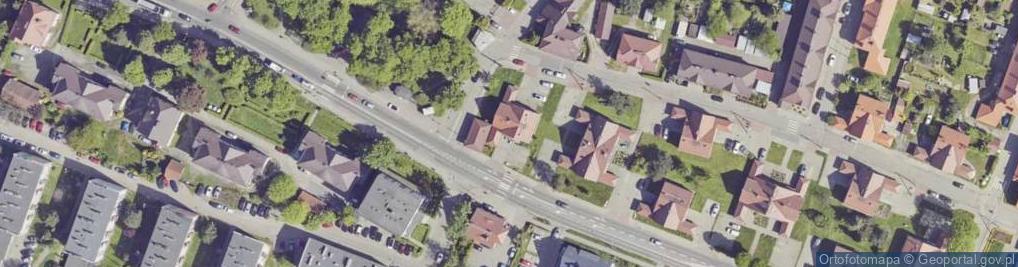 Zdjęcie satelitarne Dworcowa ul.