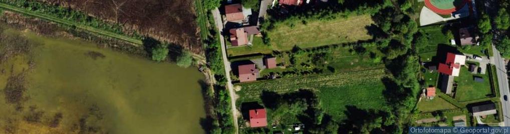 Zdjęcie satelitarne Dworska ul.