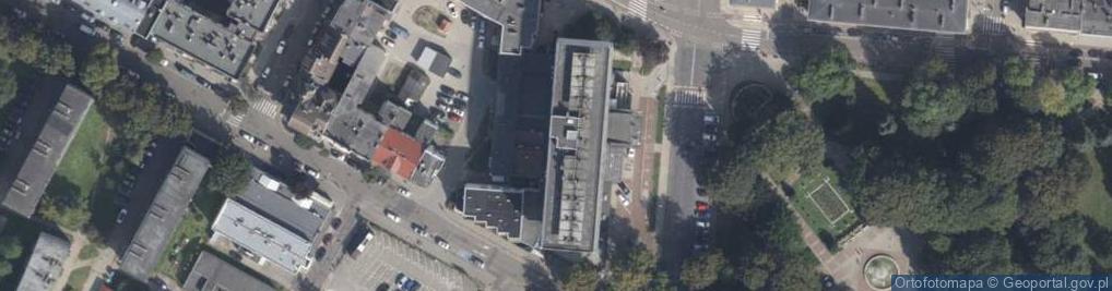 Zdjęcie satelitarne Dworcowa ul.