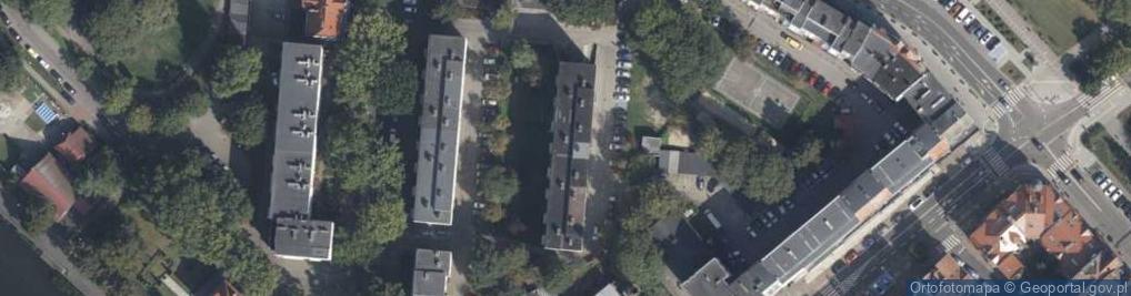 Zdjęcie satelitarne Dworcowa ul.