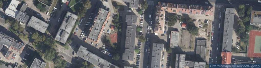 Zdjęcie satelitarne Dworcowa ul.