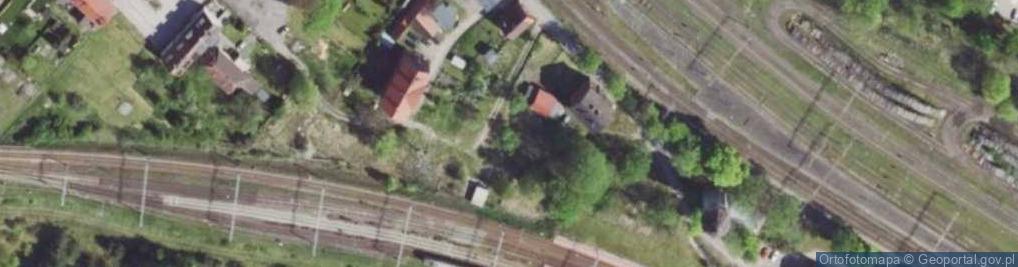 Zdjęcie satelitarne Dworcowa ul.