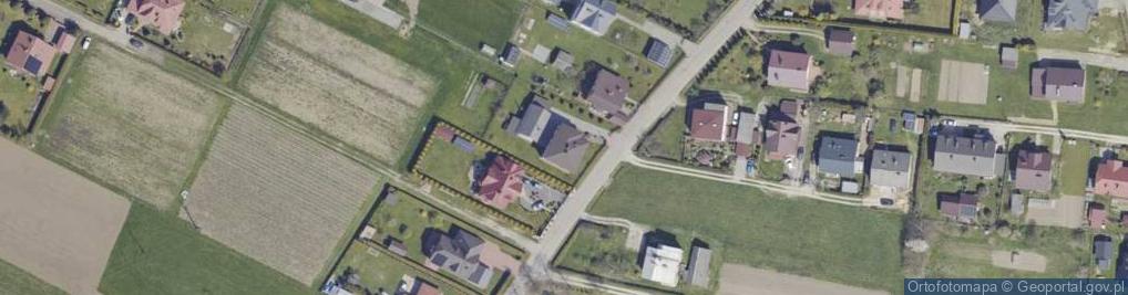 Zdjęcie satelitarne Dworska ul.