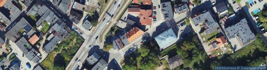 Zdjęcie satelitarne Dworcowa ul.