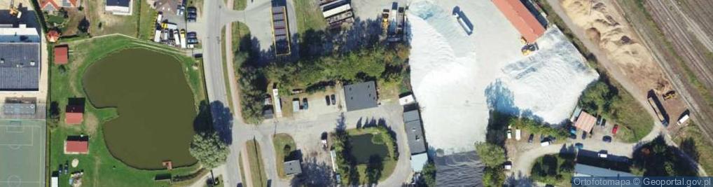 Zdjęcie satelitarne Dworcowa ul.
