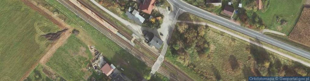 Zdjęcie satelitarne Dworcowa ul.