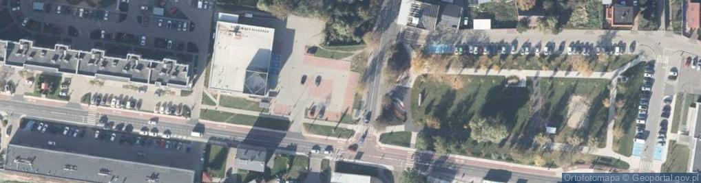 Zdjęcie satelitarne Dworcowa ul.