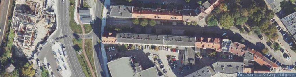 Zdjęcie satelitarne Dworcowa ul.