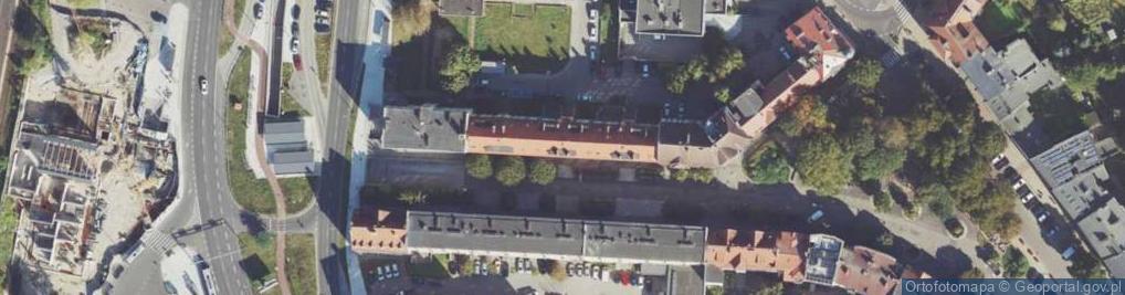 Zdjęcie satelitarne Dworcowa ul.