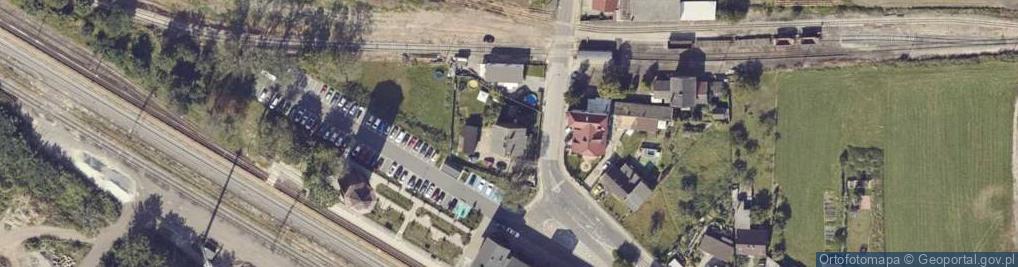 Zdjęcie satelitarne Dworcowa ul.