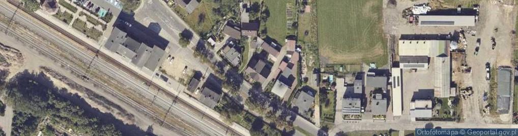 Zdjęcie satelitarne Dworcowa ul.