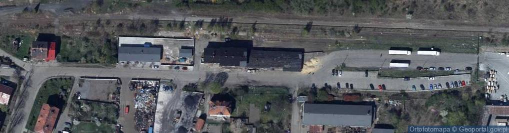 Zdjęcie satelitarne Dworcowa ul.
