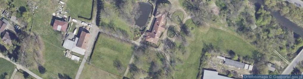 Zdjęcie satelitarne Dworska ul.