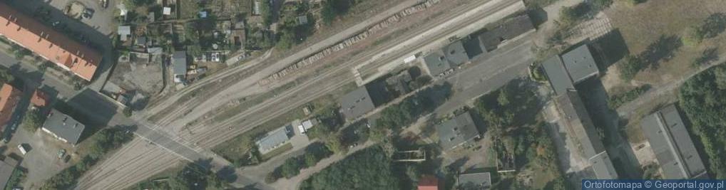 Zdjęcie satelitarne Dworcowa ul.