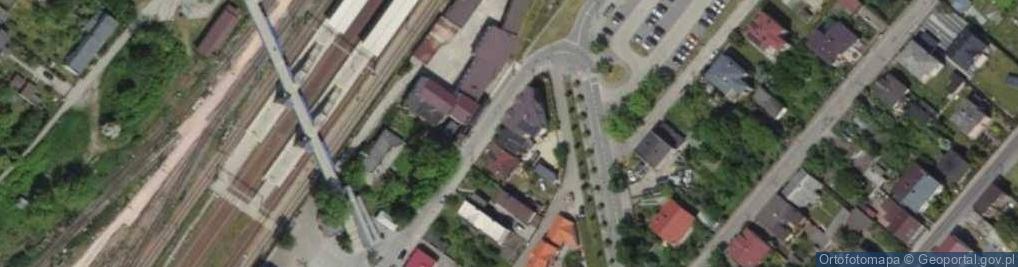Zdjęcie satelitarne Dworcowa ul.