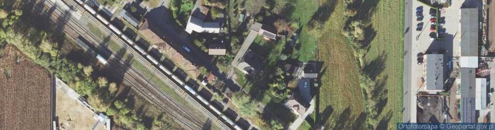 Zdjęcie satelitarne Dworcowa ul.