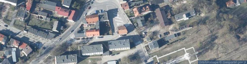 Zdjęcie satelitarne Dworcowa ul.