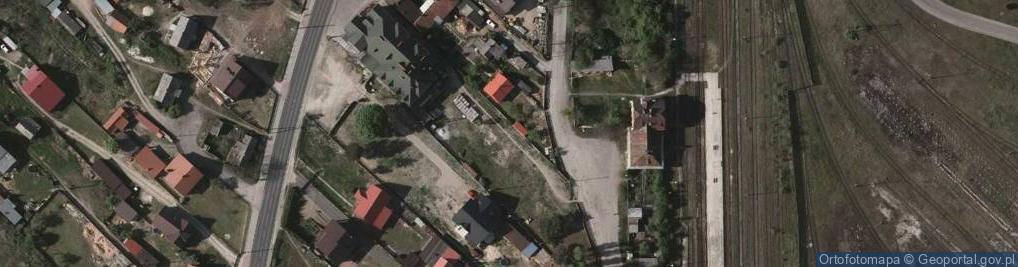 Zdjęcie satelitarne Dworcowa ul.