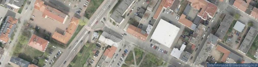 Zdjęcie satelitarne Dworna ul.