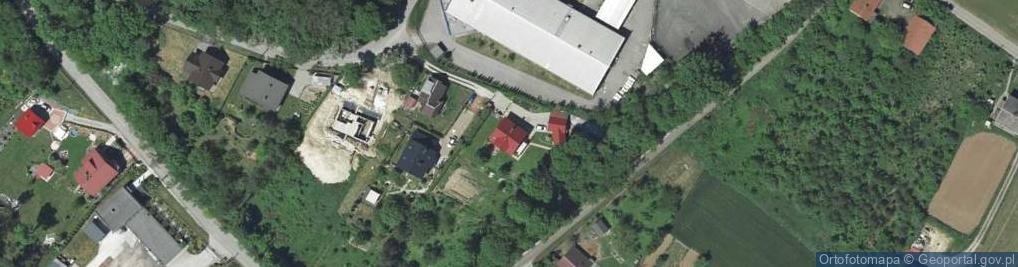 Zdjęcie satelitarne Dworska ul.