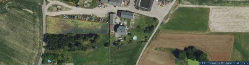 Zdjęcie satelitarne Dworska ul.