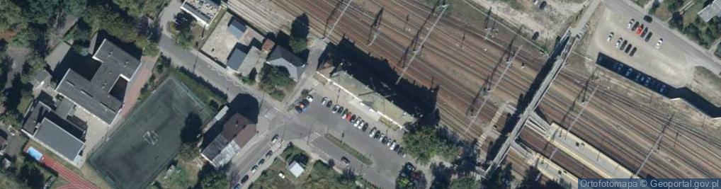 Zdjęcie satelitarne Dworcowa ul.