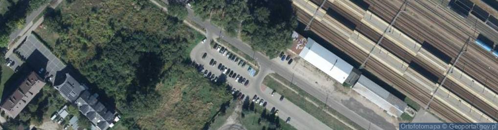 Zdjęcie satelitarne Dworcowa ul.