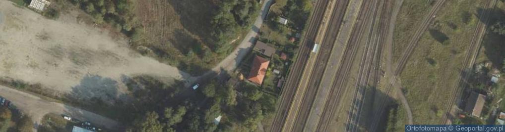 Zdjęcie satelitarne Dworcowa ul.