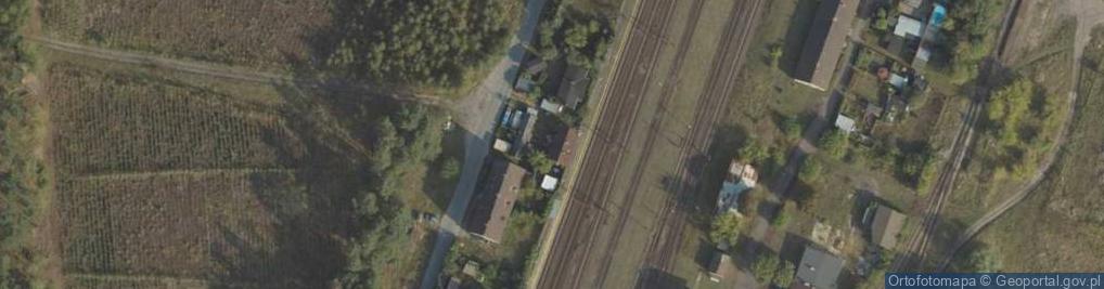 Zdjęcie satelitarne Dworcowa ul.