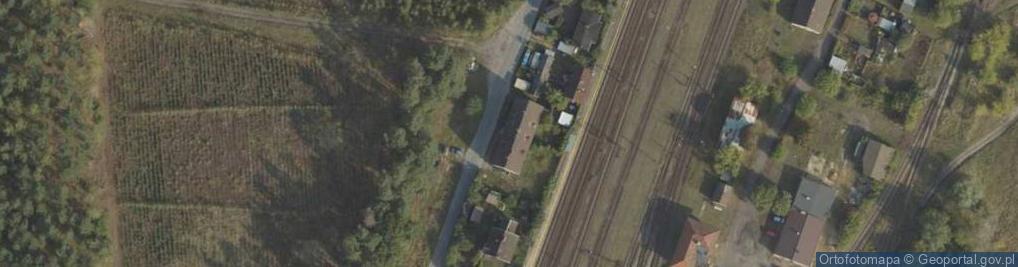 Zdjęcie satelitarne Dworcowa ul.