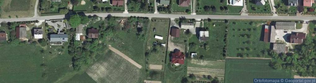 Zdjęcie satelitarne Dworska ul.