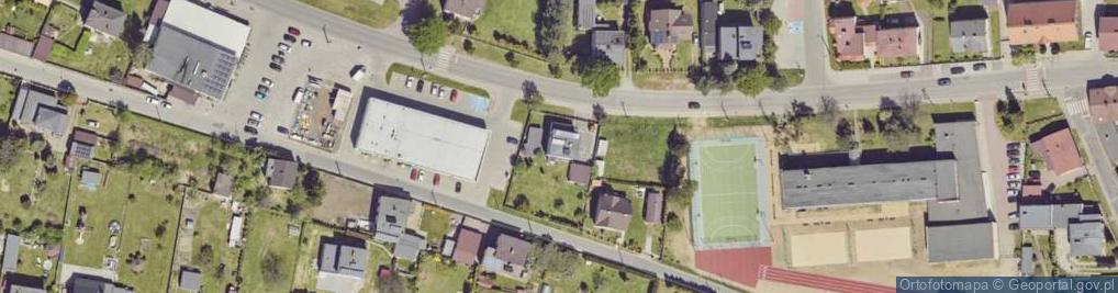 Zdjęcie satelitarne Dworcowa ul.