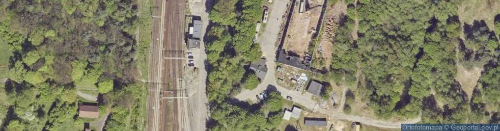 Zdjęcie satelitarne Dworcowa ul.