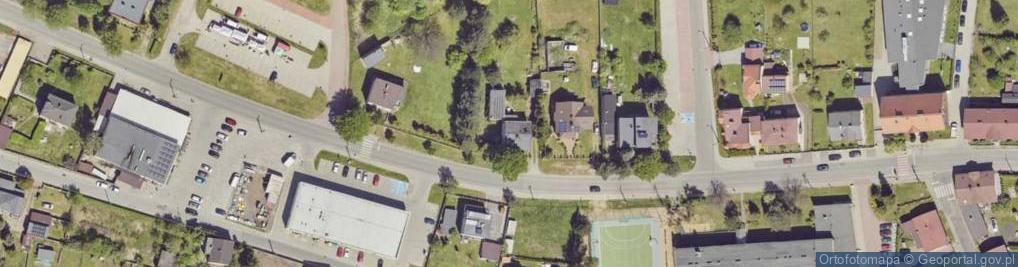 Zdjęcie satelitarne Dworcowa ul.