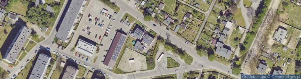 Zdjęcie satelitarne Dworcowa ul.