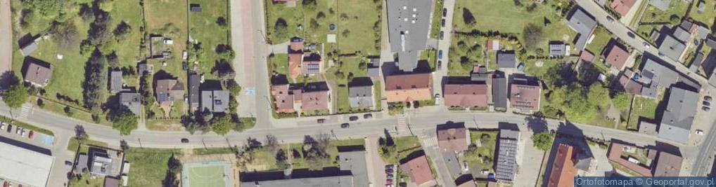 Zdjęcie satelitarne Dworcowa ul.