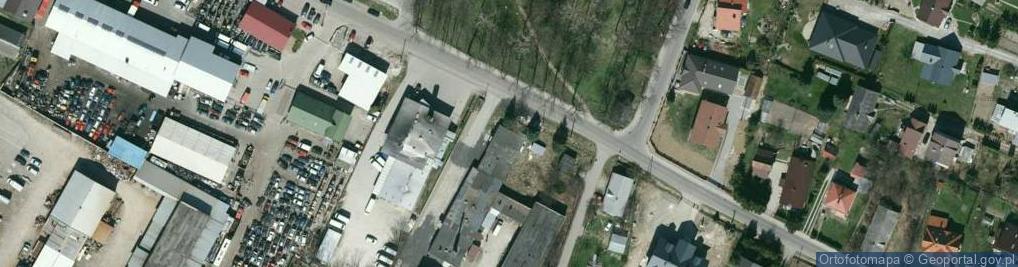 Zdjęcie satelitarne Dworska ul.