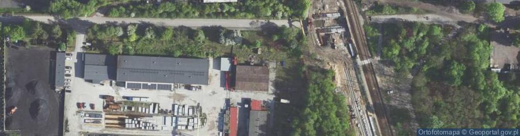 Zdjęcie satelitarne Dworcowa ul.