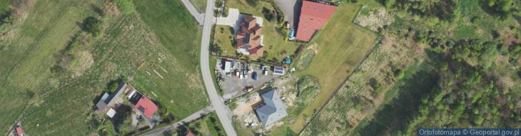 Zdjęcie satelitarne Dworska ul.