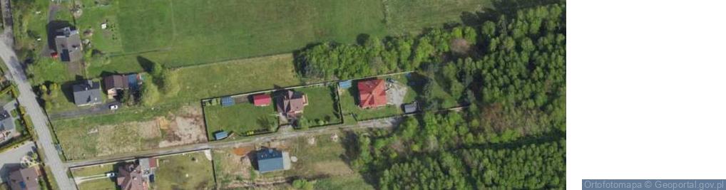 Zdjęcie satelitarne Dworska ul.