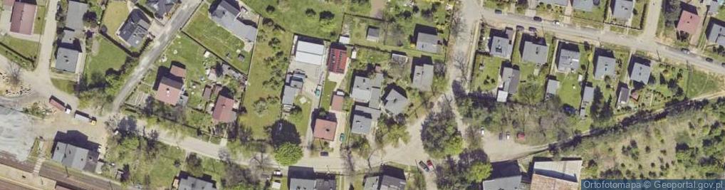 Zdjęcie satelitarne Dworcowa ul.