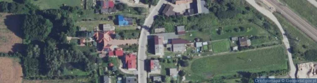 Zdjęcie satelitarne Dworcowa ul.