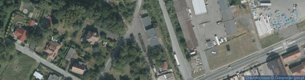 Zdjęcie satelitarne Dworcowa ul.